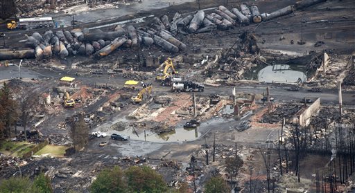 Canada Oil Train Derailment